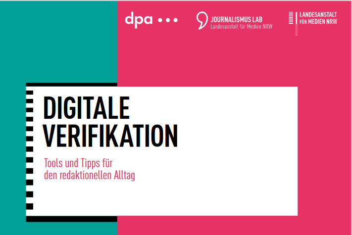 Cover der Publikation "Digitale Verifikation" der Landesmedienanstalt NRW