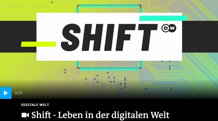 Logo TV-Magazin Shift der Deutschen Welle