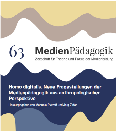 Screenshot: Zeitschrift MedienPädagogik, Heft 63, Homo Digitalis