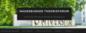 Screenshot Magdeburger Theorieforum 2025